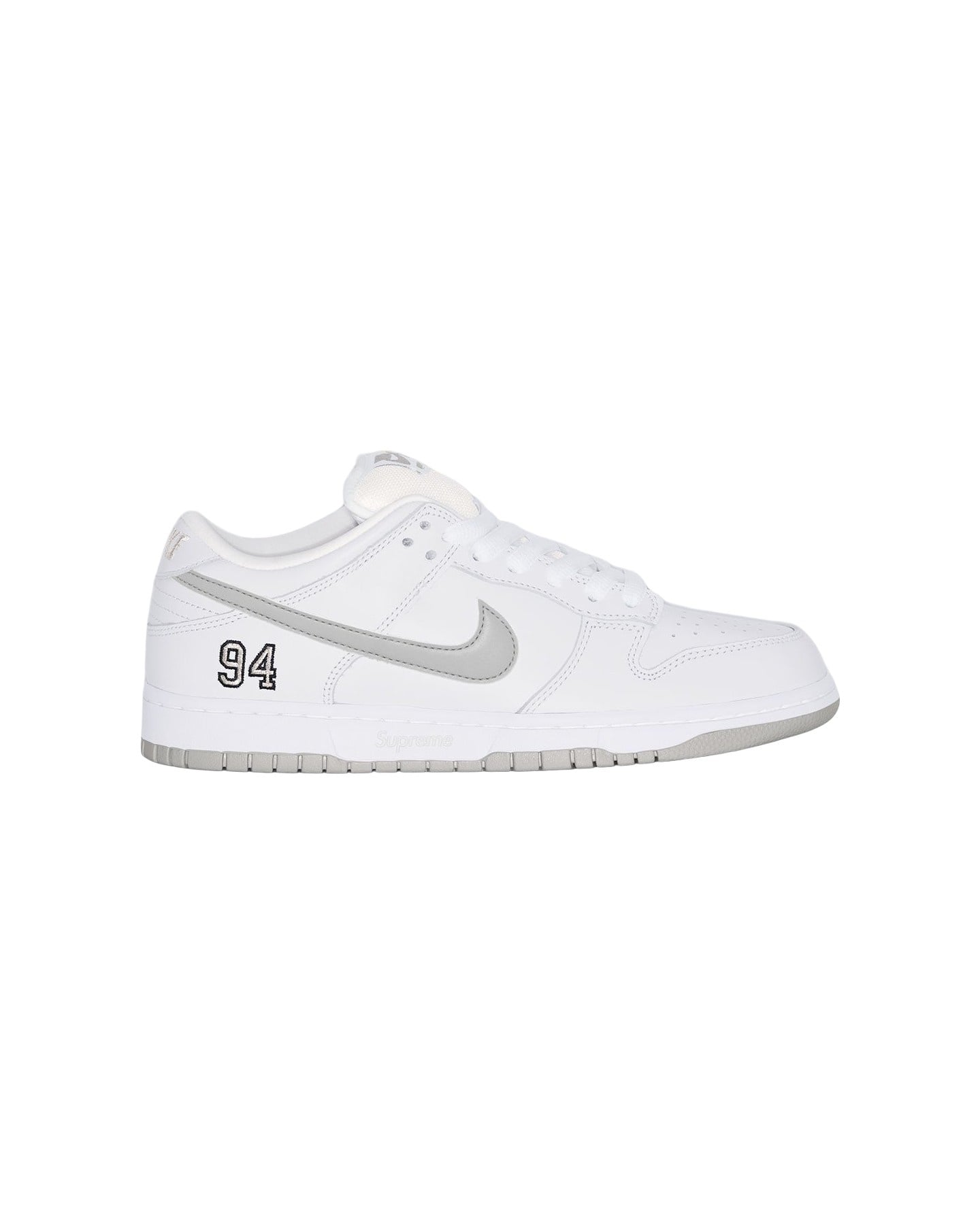Supreme®/Nike SB Dunk Low White